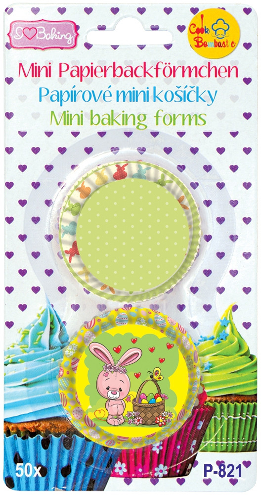 Cukrářské mini košíčky Velikonoce