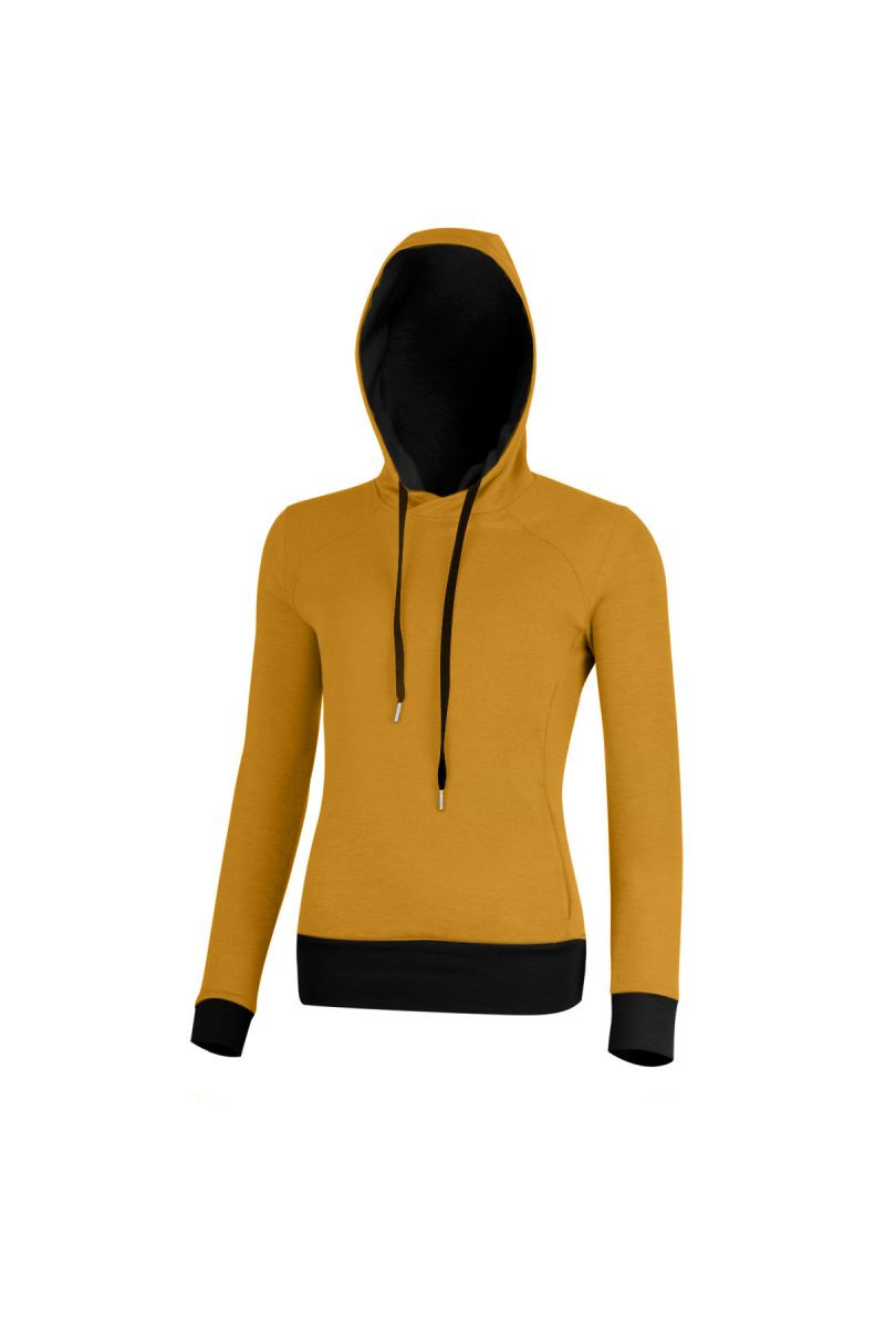 Lasting dámská merino mikina TORA hořčicová Velikost: L