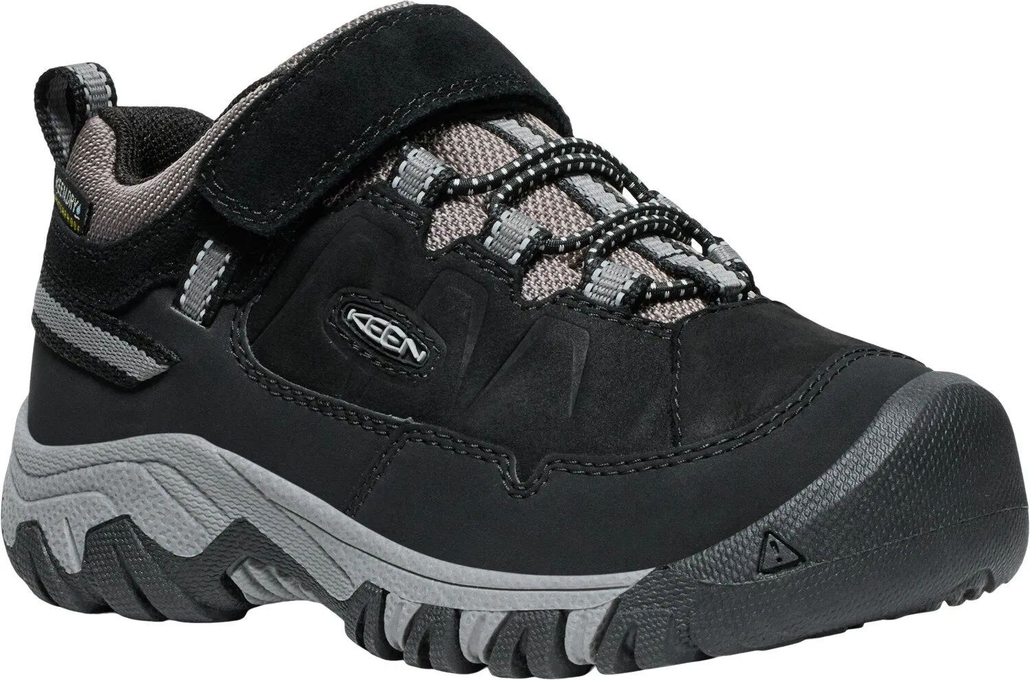 Keen TARGHEE IV LOW WP CHILDREN black/steel grey Velikost: 27/28