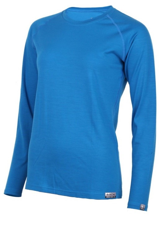 Lasting dámské merino triko ATILA 5151 modrá Velikost: S 8595067925257