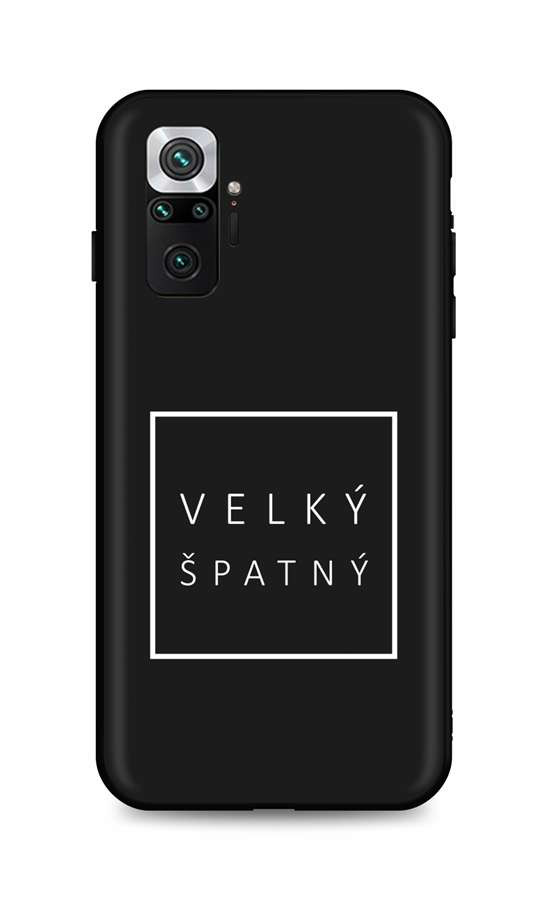 Kryt TopQ Xiaomi Redmi Note 10 Pro silikon Velký špatný 58157