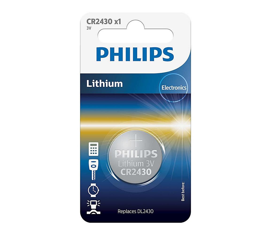 Baterie Philips CR2430 - 1ks