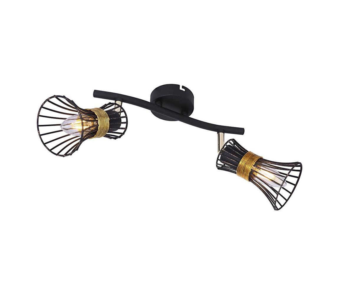 Globo Globo 54814-2 - Bodové svítidlo PURRA 2xE14/40W/230V