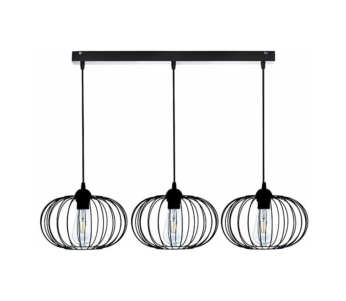 Lustr na lanku BOCCA 3xE27/60W/230V