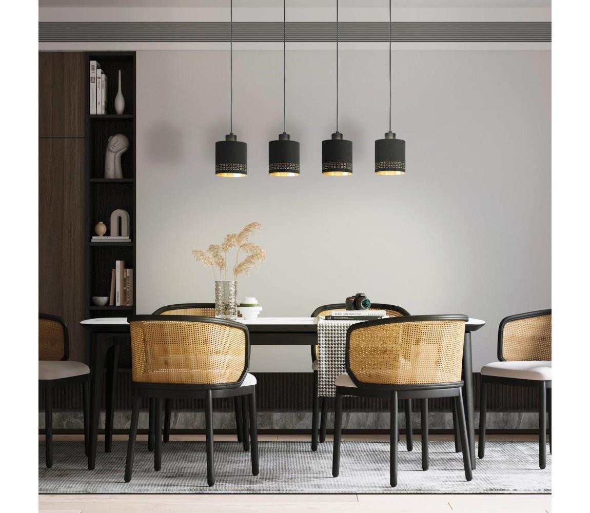 Eglo Eglo 99275 - Lustr na lanku ESTEPERRA 4xE27/28W/230V