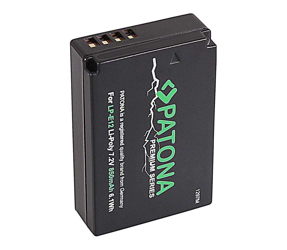 PATONA PATONA - Baterie Canon LP-E12 850mAh Li-Ion PREMIUM