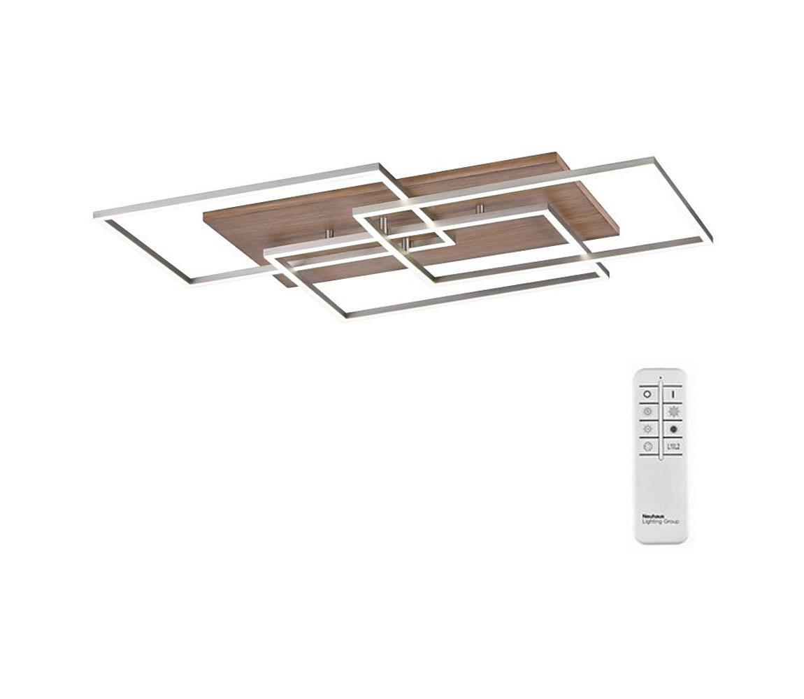 Paul Neuhaus Paul Neuhaus 8330-79 - LED Stmívatelný přisazený lustr PALMA 3xLED/12W/230V + DO