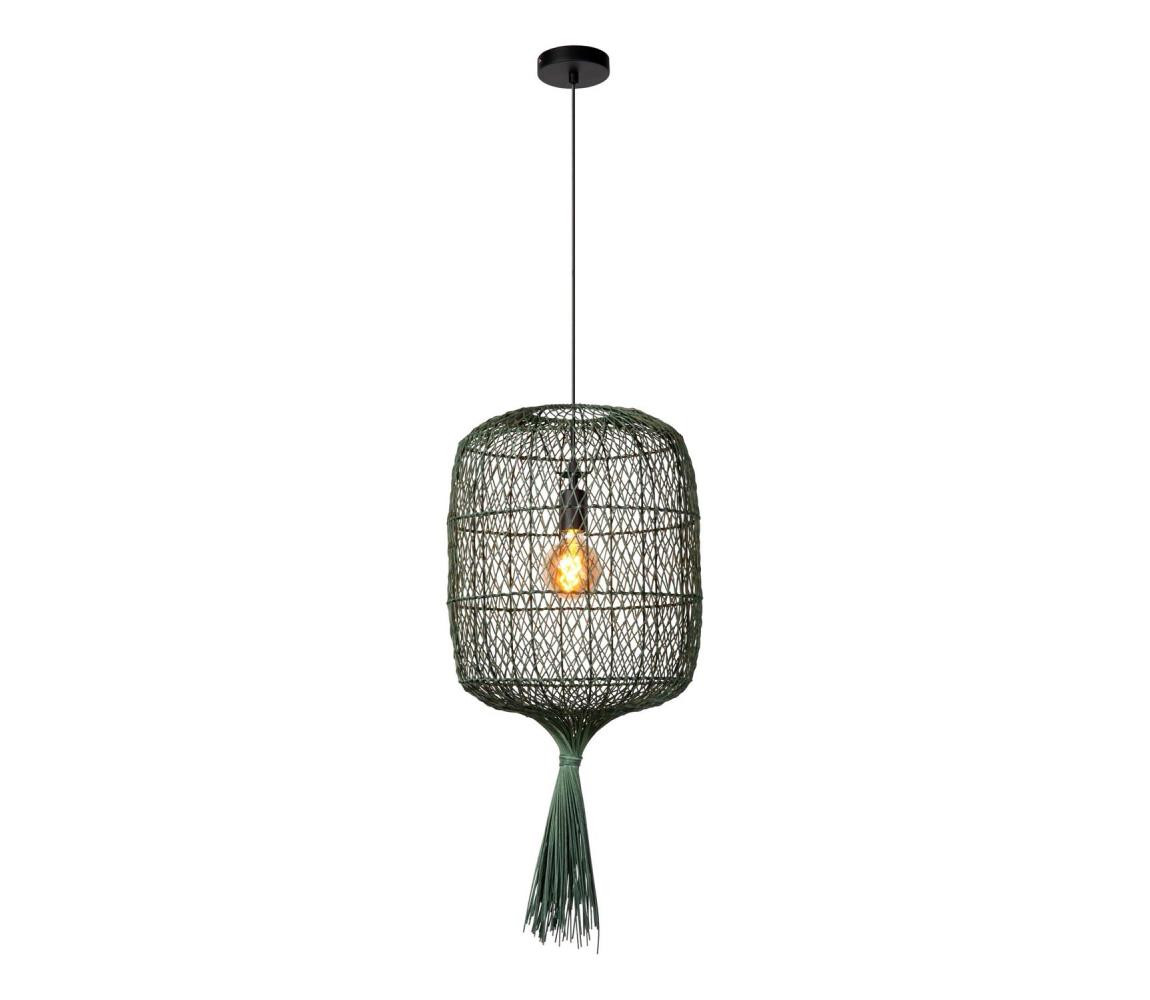 Lucide Lucide 03436/40/33 - Lustr na lanku GARVE 1xE27/40W/230V zelená