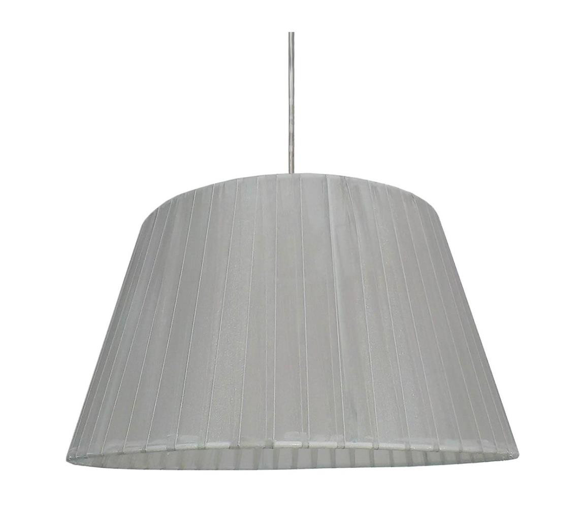 Lustr na lanku TIZIANO 1xE27/60W/230V šedá