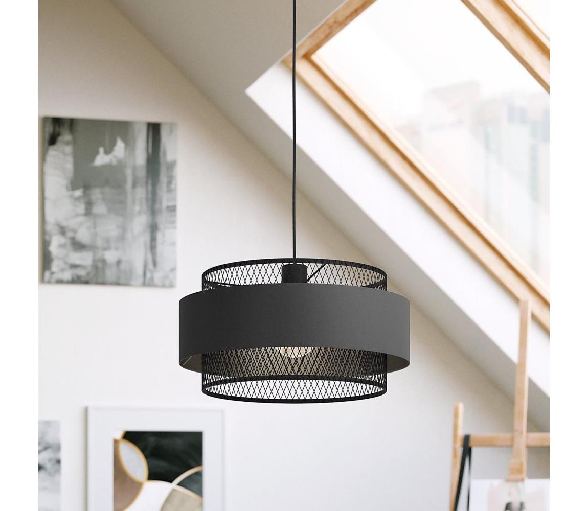 Eglo Eglo 43668 - Lustr na lanku BAZELY 1xE27/40W/230V