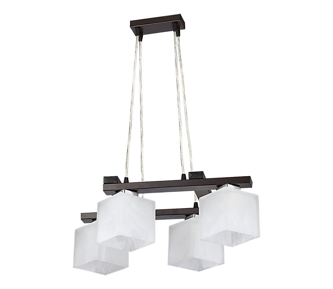 Jupiter Jupiter 1099 - PO 4 p - Závěsný lustr POLA 4xE27/60W/230V wenge