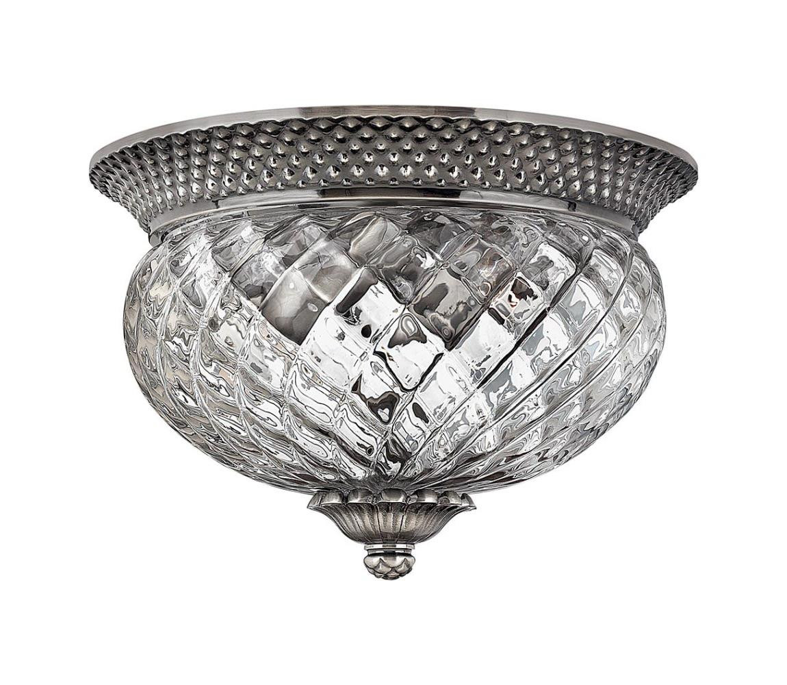 Elstead Hinkley HK-PLANT-F-S-PL - Stropní svítidlo PLANTATION 2xE27/60W/230V