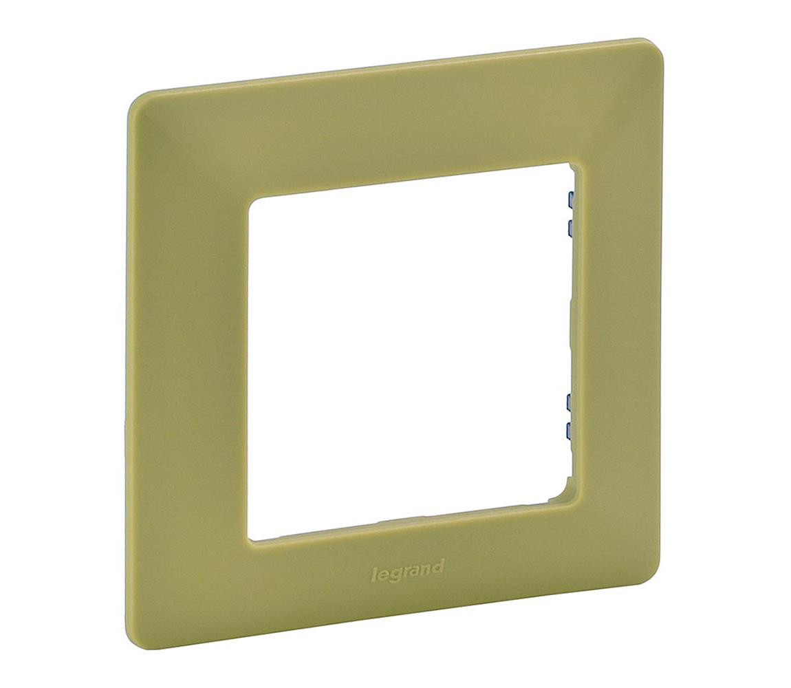 LEGRAND Legrand 754081 -Rámeček pro spínače VALENA LIFE 1P zelená