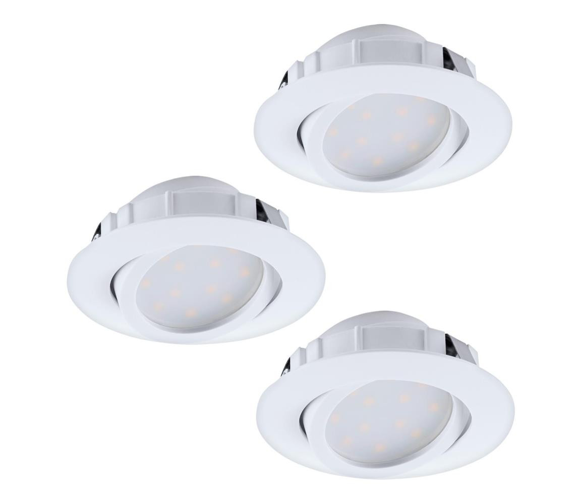 Eglo Eglo 95857- SADA 3x LED Stmívatelné podhledové svítidlo PINEDA 1xLED/5,5W/230V