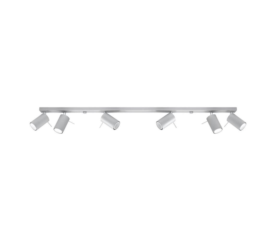 SL.0454 - Stropní bodové svítidlo RING 6xGU10/10W/230V