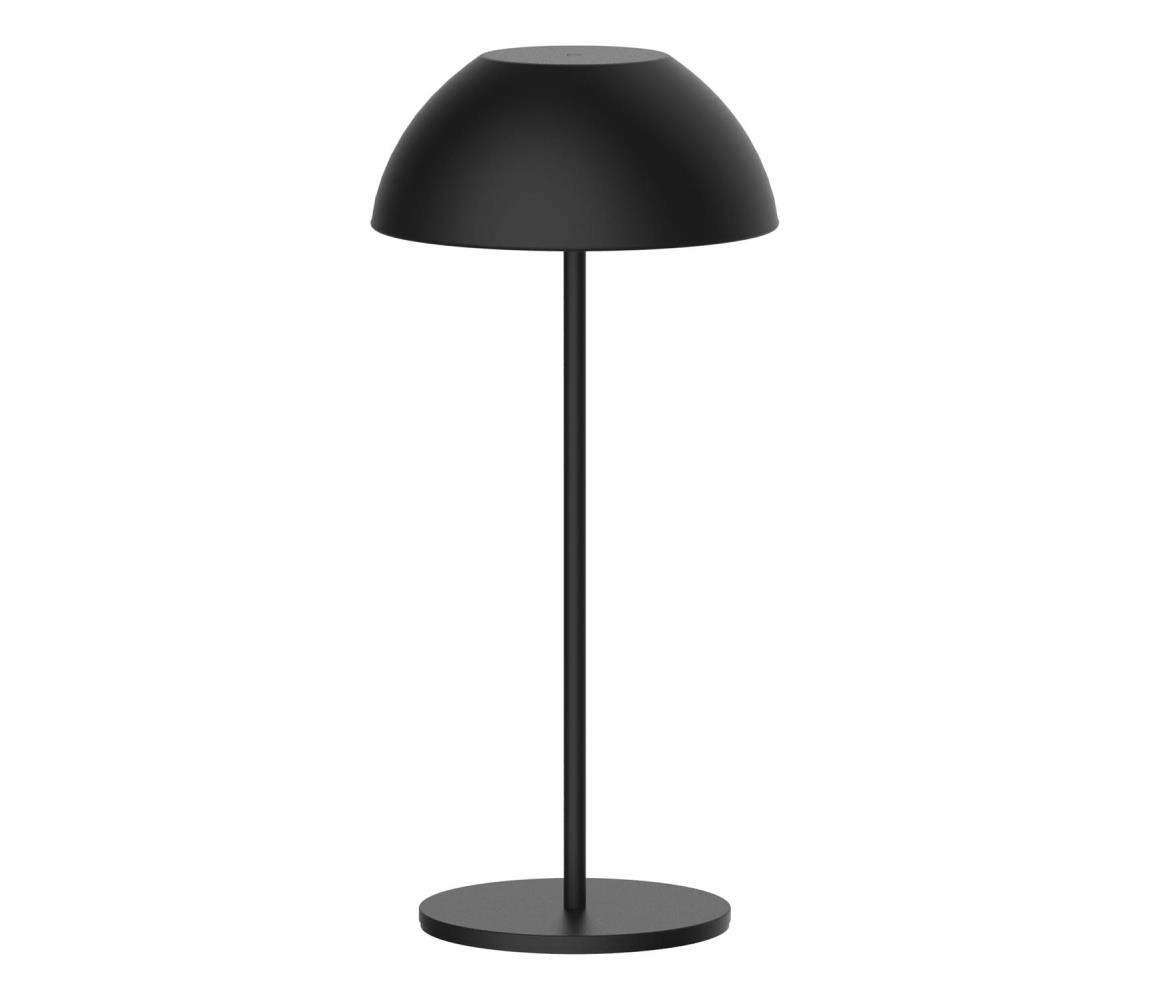 LED Stmívatelná stolní lampa TANZANIA LED/1,8W/5V USB 1800 mAh IP44 černá