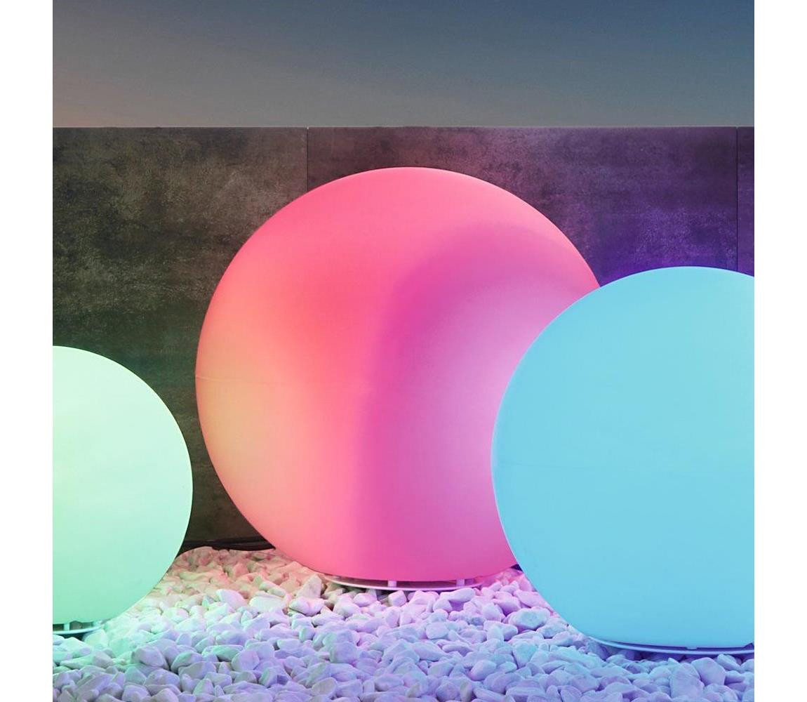 Eglo Eglo 98108 - LED RGBW Venkovní lampa MONTEROLO-C 1xLED/9W/230V IP65 ø600