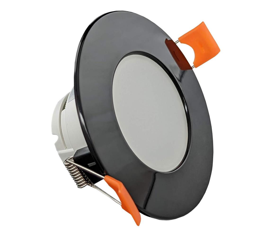 Greenlux LED Koupelnové podhledové svítidlo BONO LED/5W/230V 3000K IP65 černá