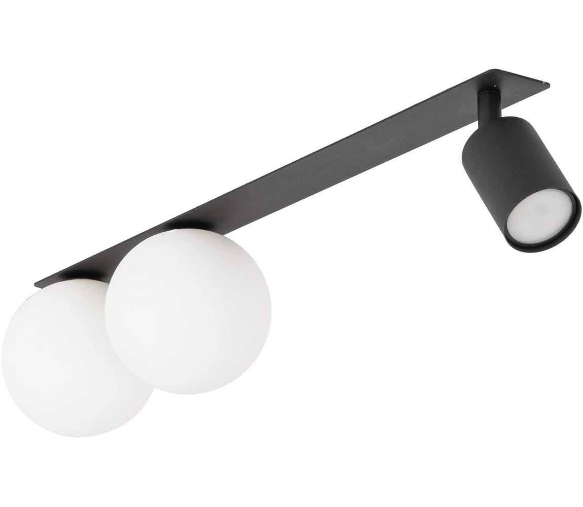 Podhledové bodové svítidlo VOX 2xG9/8W/230V + 1xGU10/10W černá