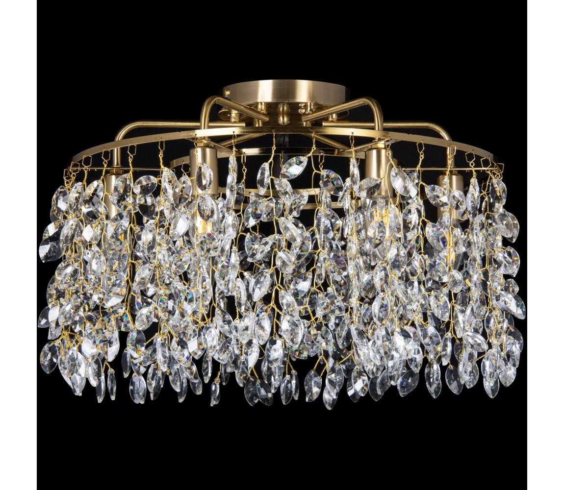 Přisazený lustr 6xE14/60W/230V pr. 50 cm zlatá