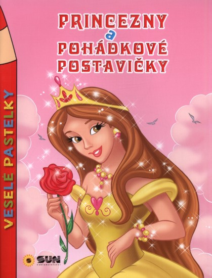 Veselé pastelky - Princezny a pohádkové postavičky