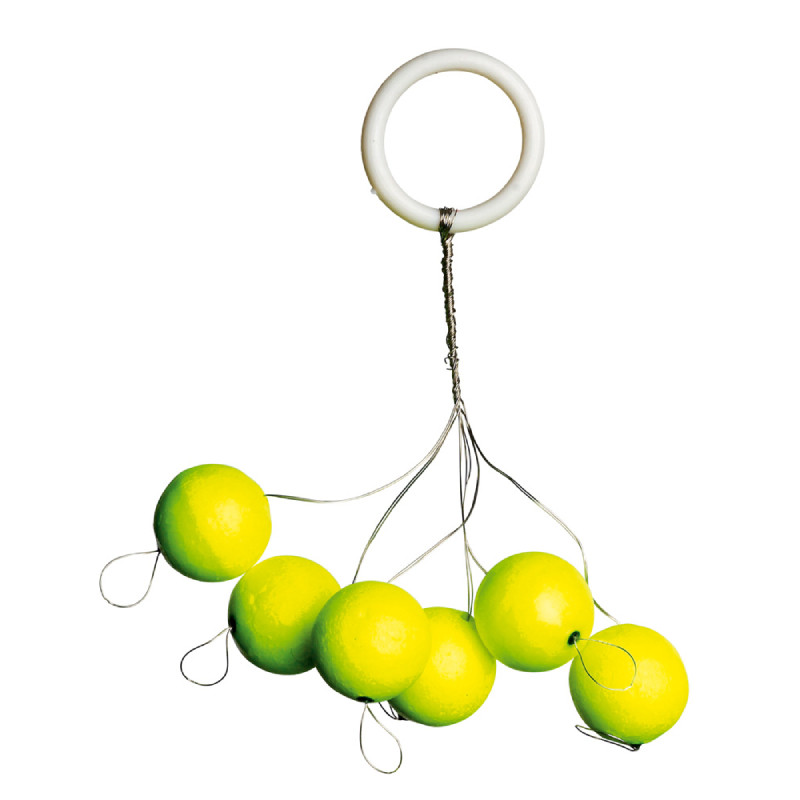 Iron Trout plovák Leuchtpilot kulatý žlutý 10mm-8059028