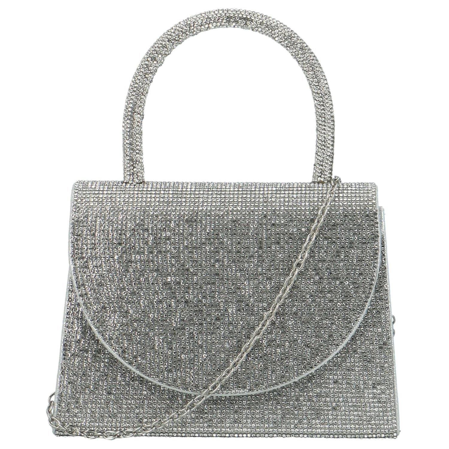 Dámské psaníčko stříbrné - Michelle Moon Leta stříbrná