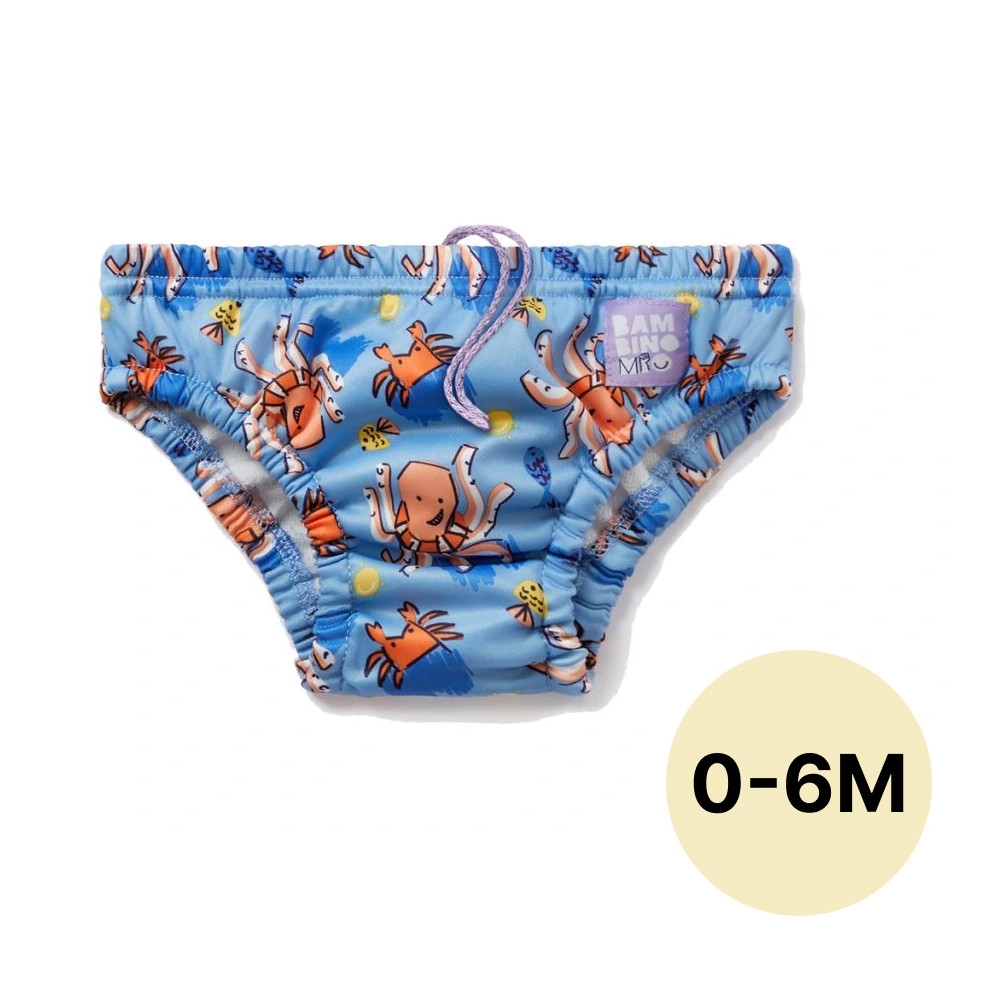 Bambino Mio Kojenecké plavky Bubbles, 0-6 měsíců