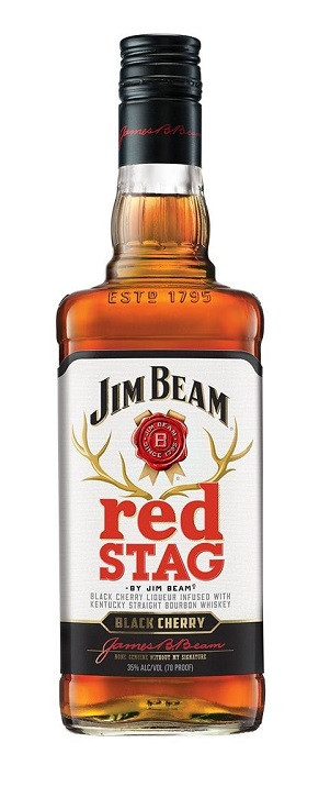 Jim Beam Red Stag Black Cherry 32,5 % 1 l