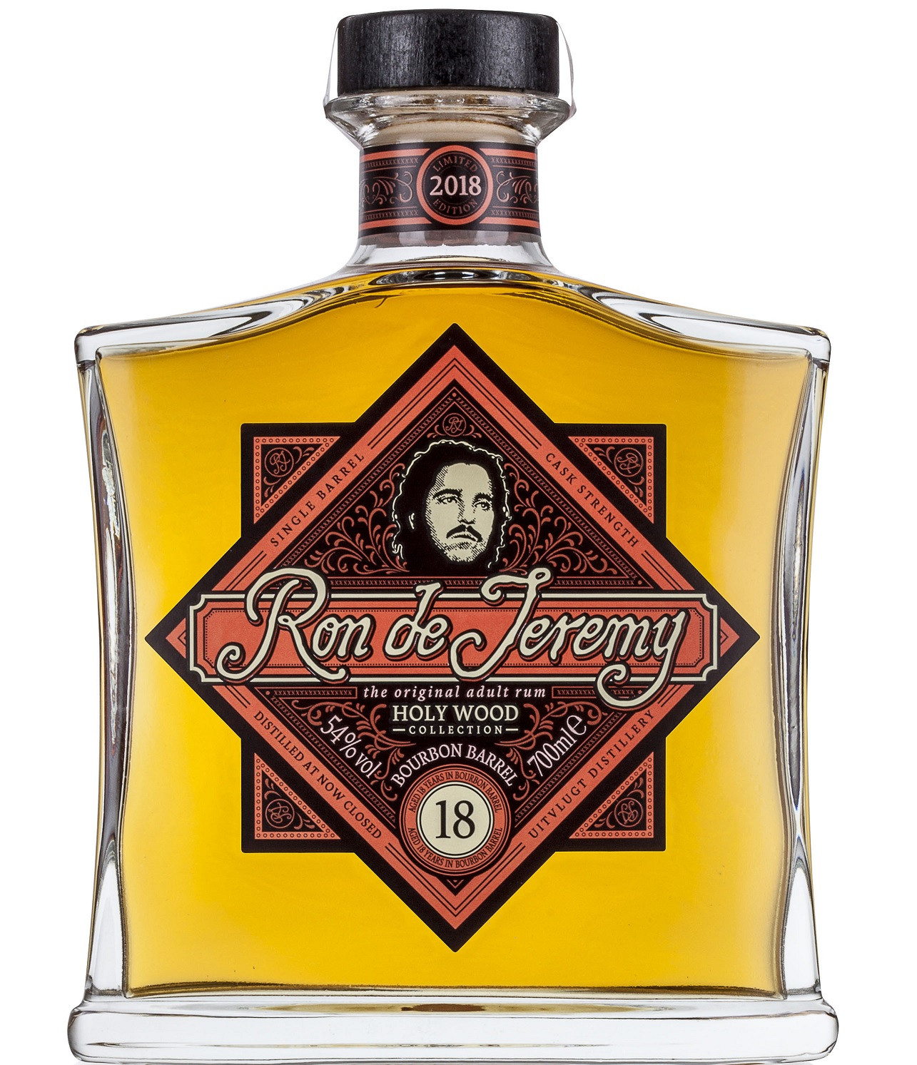 Ron de Jeremy Holywood Collection 18 yo Bourbon Barrel 0,7 l