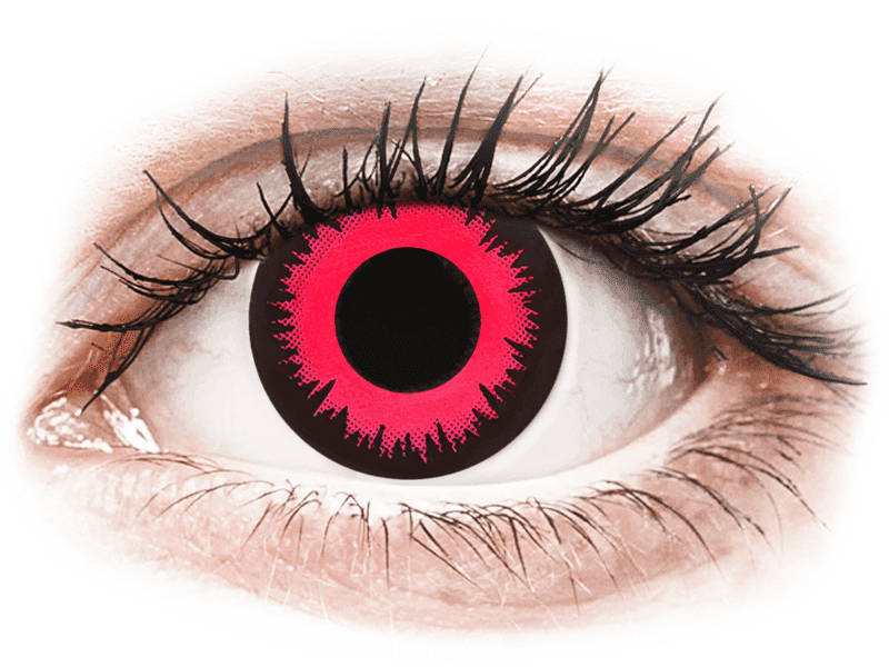 Gelflex CRAZY LENS - Vampire Queen - dioptrické jednodenní (2 čočky)