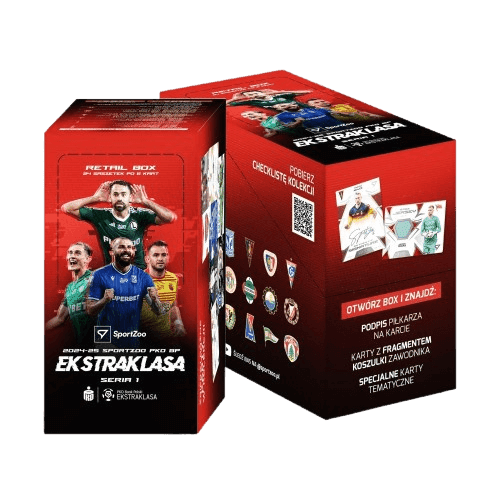 Fotbalové karty Ekstraklasa 2024-2025 Retail box 1. série