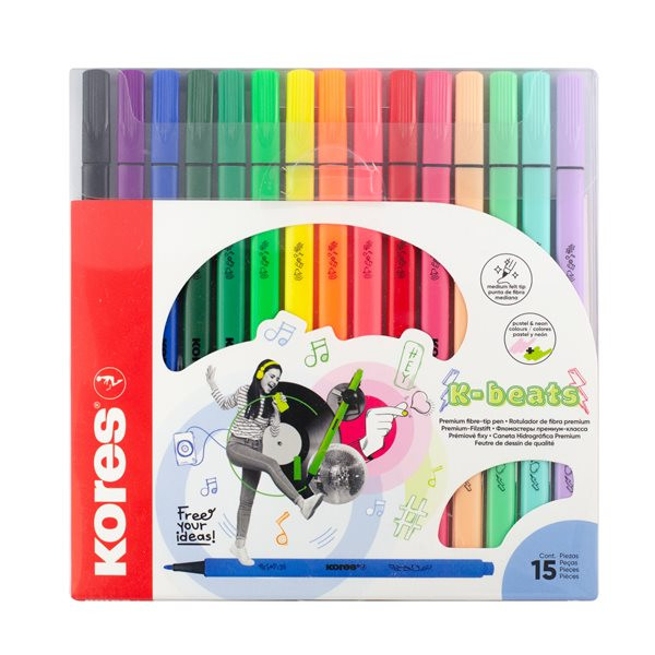 Fixy Kores K-Beat - 15 barev