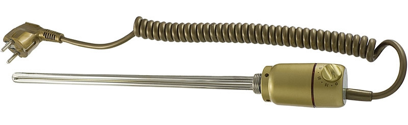 Olsen spa Elektrická patrona 900 W mosazná barva - topná elektrická vložka RADPST414