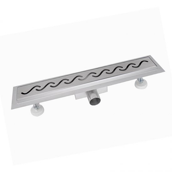 Eco produkty Odtokový sprchový kanálek nerez - vzor Orient 70 cm