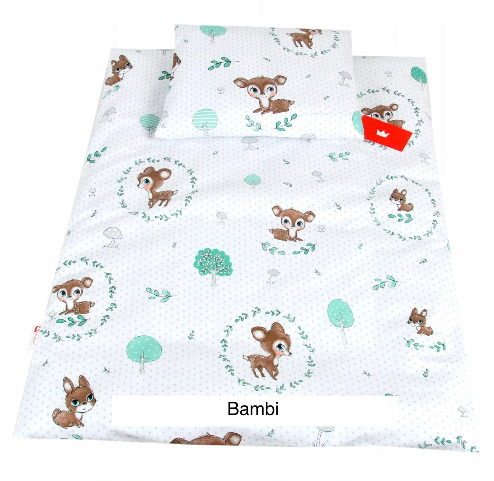 BBL Povlečení do postýlky 120 x 90 cm - bambi