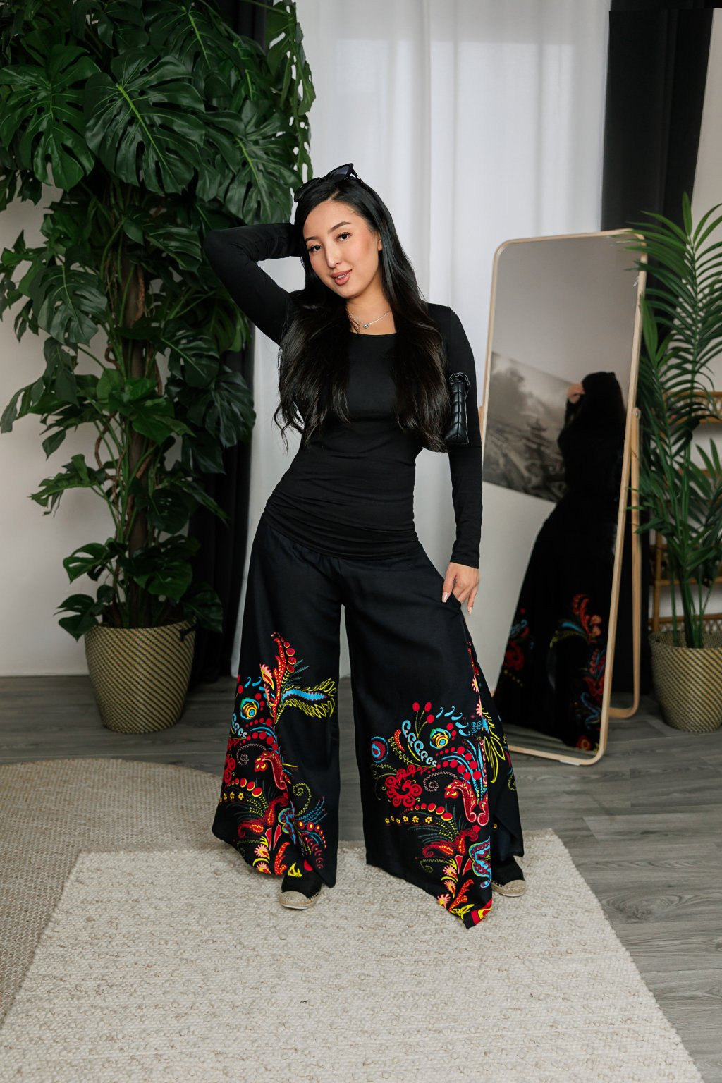 Himalife Široké kalhoty Samsa - barevné Velikost: XXL/3XL