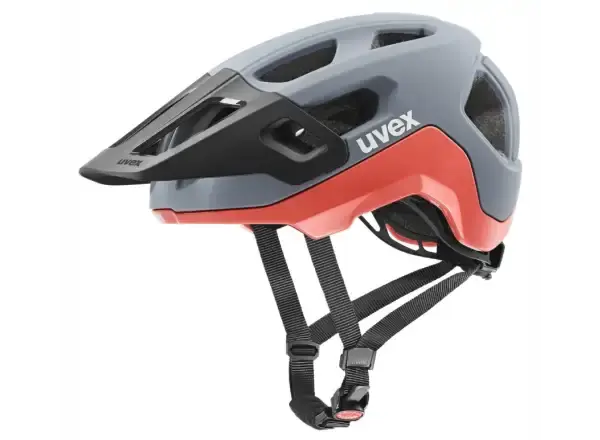 Uvex React MTB přilba Rhino/Apricot Peach Matt vel. 52-56