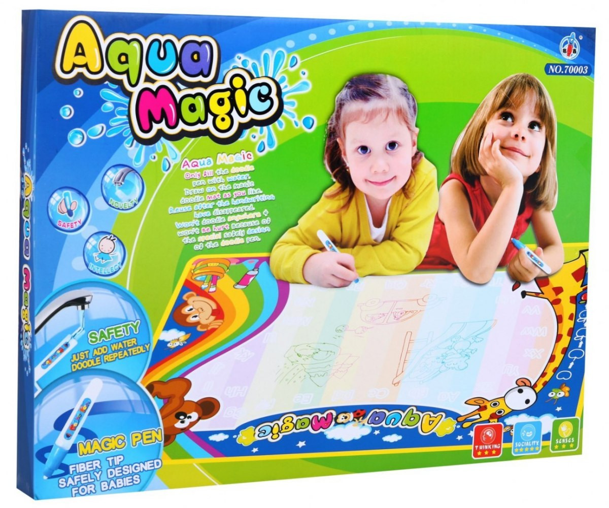 mamido Aqua Magic Vodní kreslící podložka s kouzelným perem