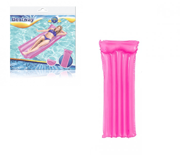 Bestway Bestway Nafukovací lehátko 183x76 cm růžové