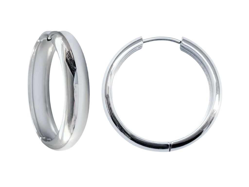 Bangles.cz Náušnice široké Kruhy 2772