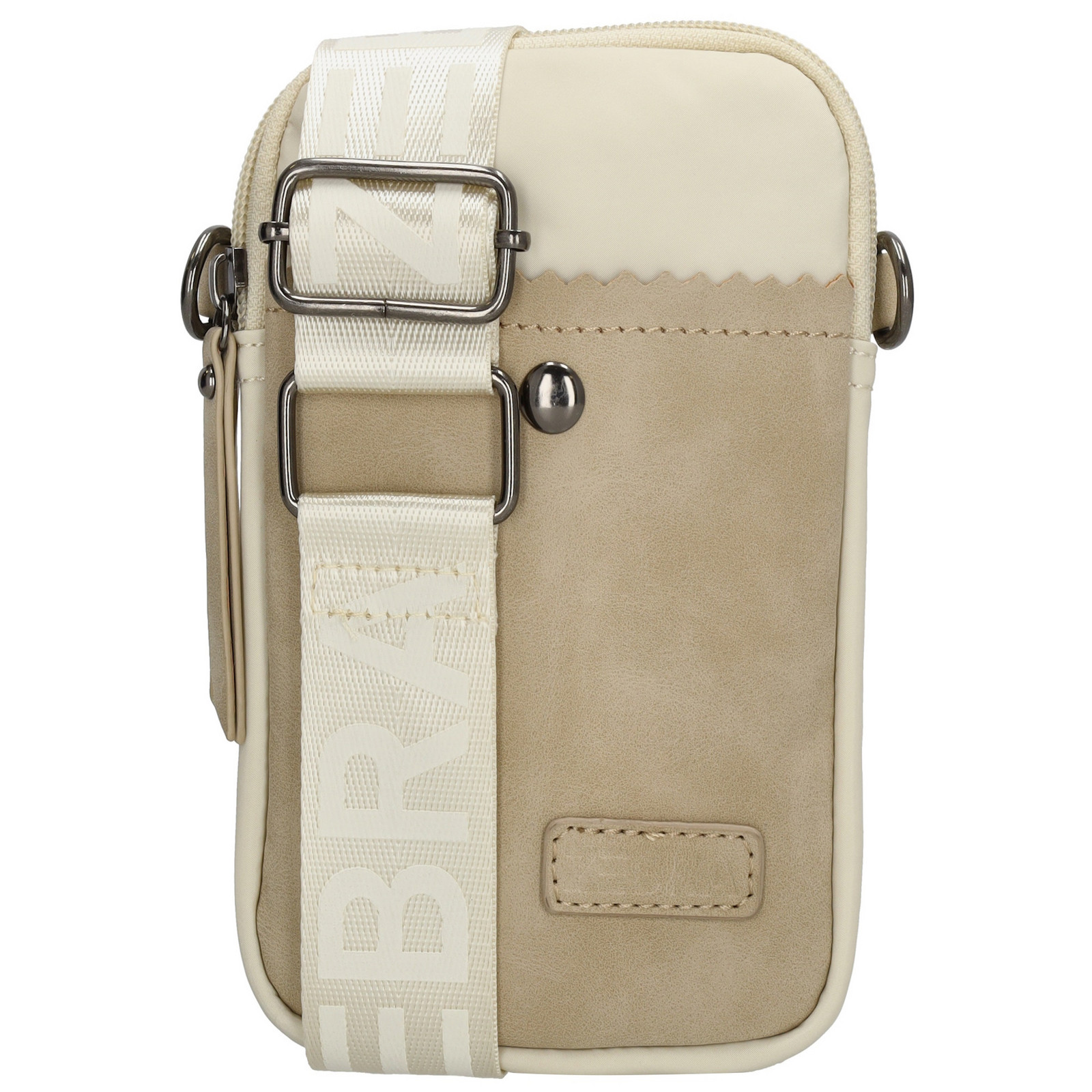 ZEBRA ELSKE dámská taška na mobil - krémová