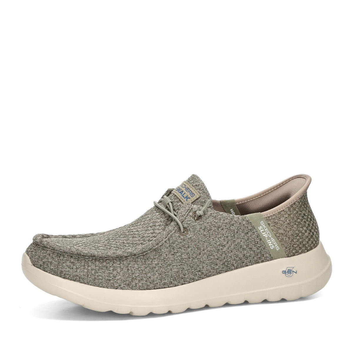 Skechers pánské komfortní polobotky - béžovo hnedé - 40