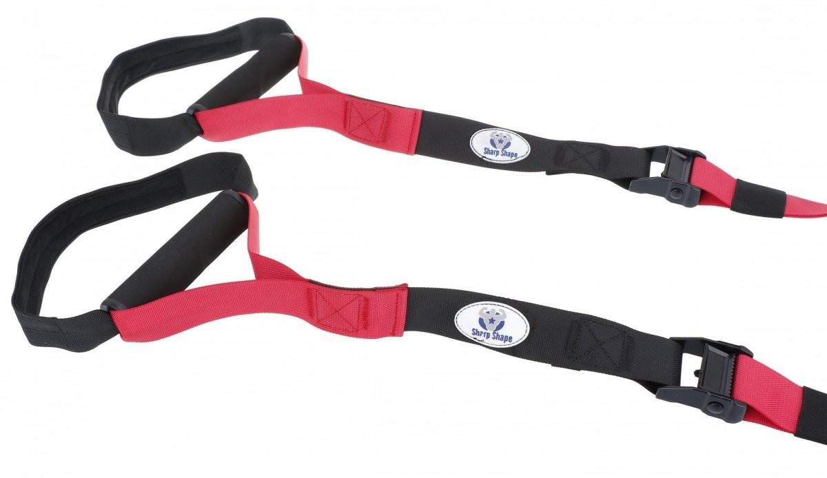 Sharpshape Závěsný posilovací systém Sharp Shape Barva: Červená