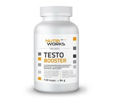EXP 06/2024 Testo Booster 120 kapslí - NutriWorks