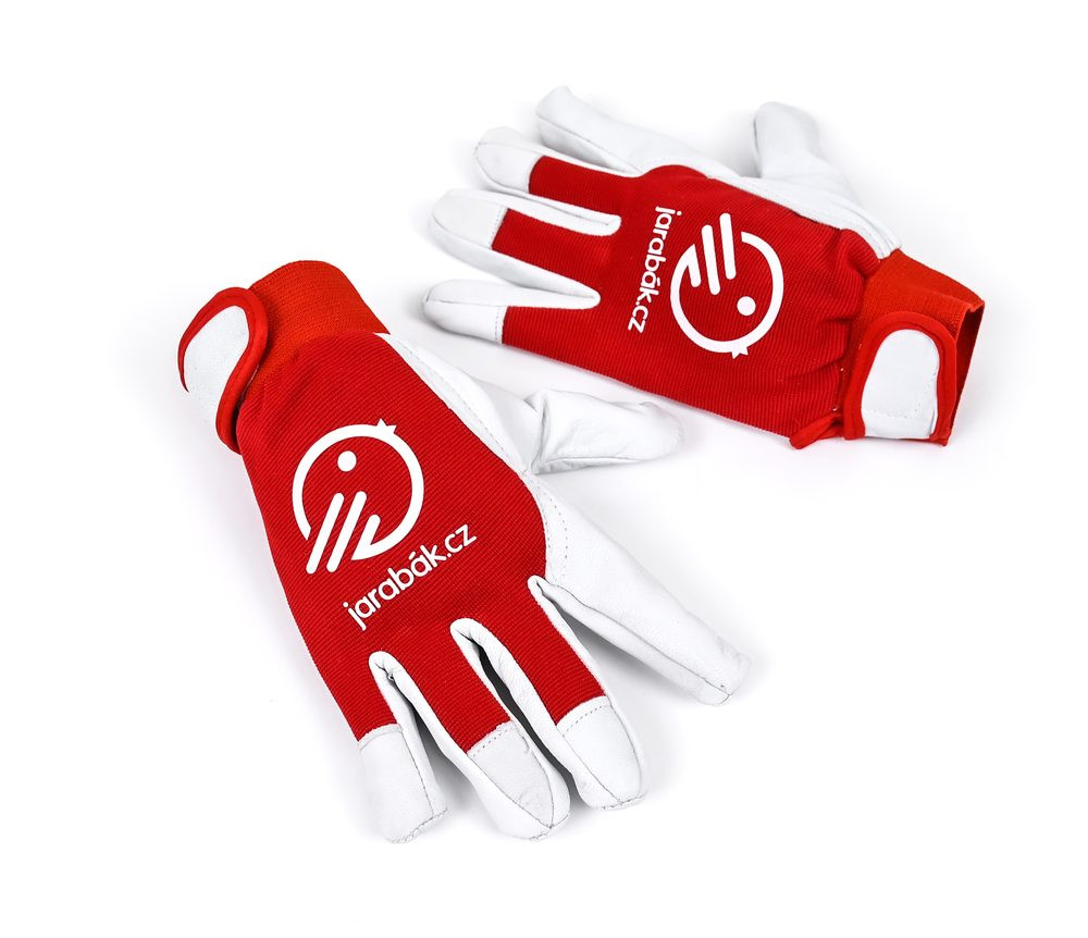 Pracovní rukavice kozinková useň Jarabák