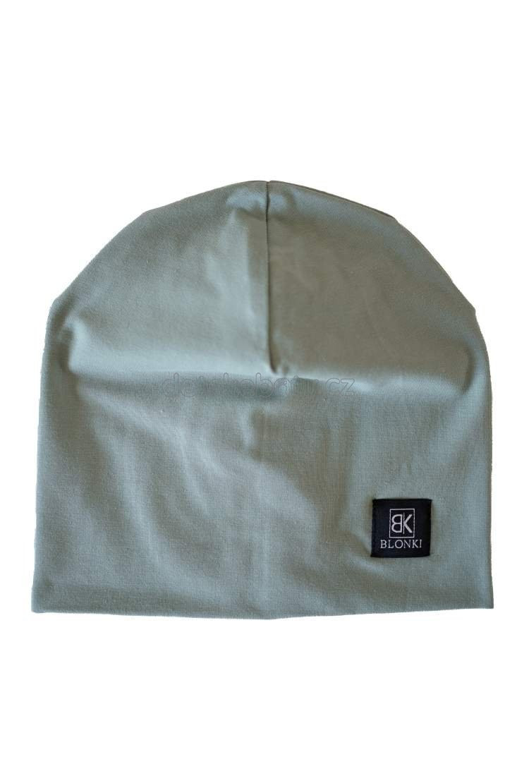 Tenká čepice Blonki č.306 tmavá máta Velikost: 45-47