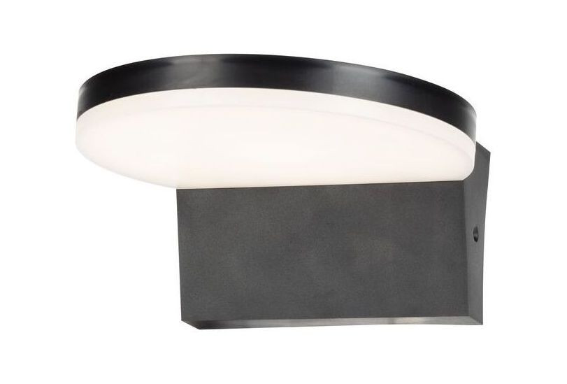 Rabalux Černé fasádní LED svítidlo Batida 9W IP54 CCT 77117