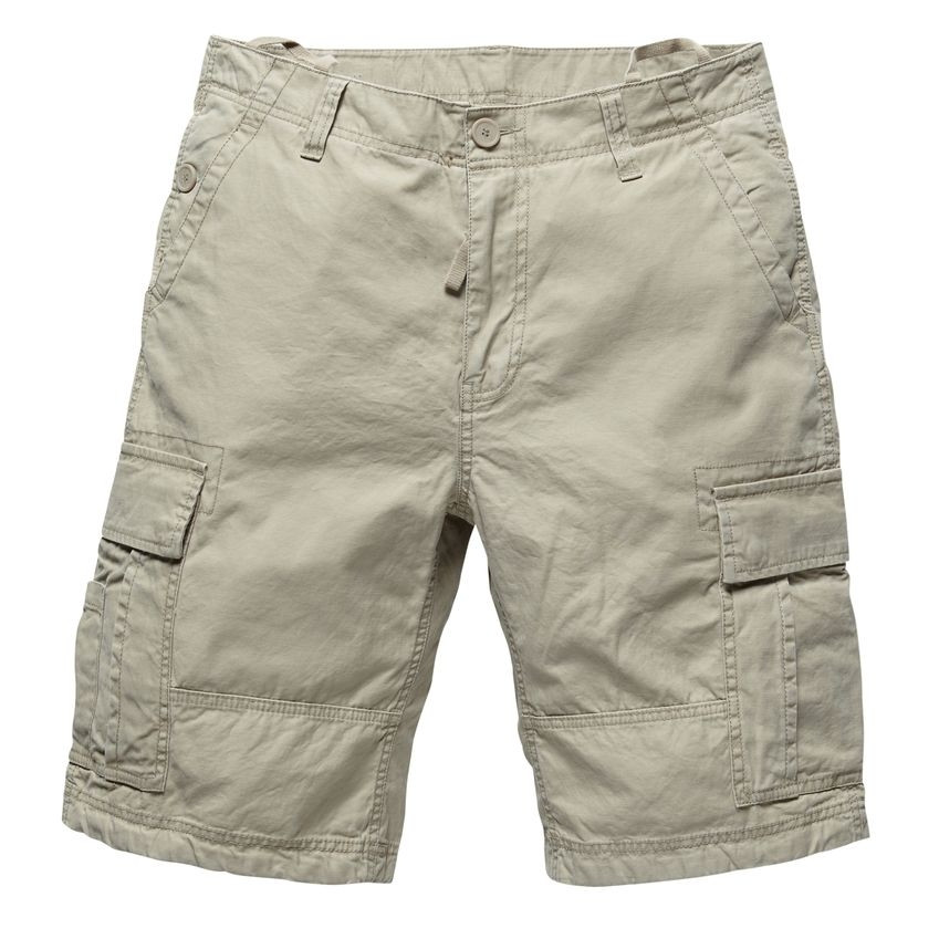 Kraťasy Vintage Industries Batten - béžové, XS