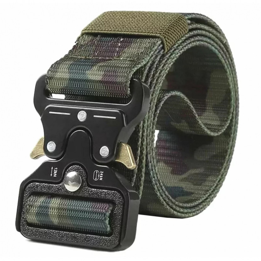 Opasek taktický Trizand Survival - woodland, 120